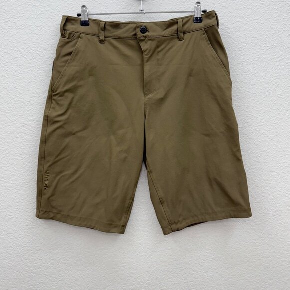 Kitsbow Haskell Cycling 11" Performance Stretch Shorts w Pockets Mens size 32 - Picture 1 of 12